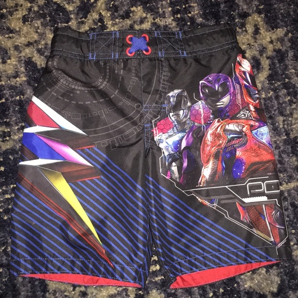 power ranger swimming trunks